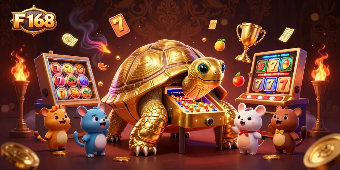 Experience F 168 at the colorful online casino with unique game elements and excitement.