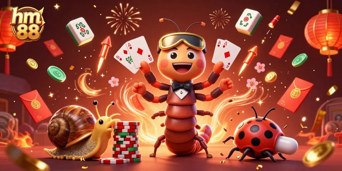 Experience an engaging game at hm 88, featuring a lively dealer, vibrant elements, and thrilling casino excitement.