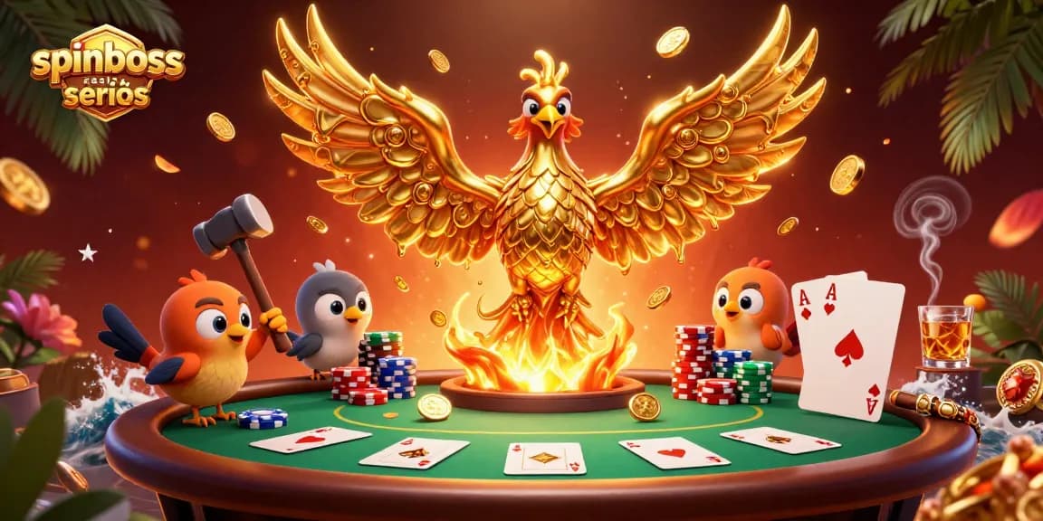 Spinboss Casino seriös: Sicherheitshinweise und lizenziertes Glücksspiel attraktiv dargestellt.