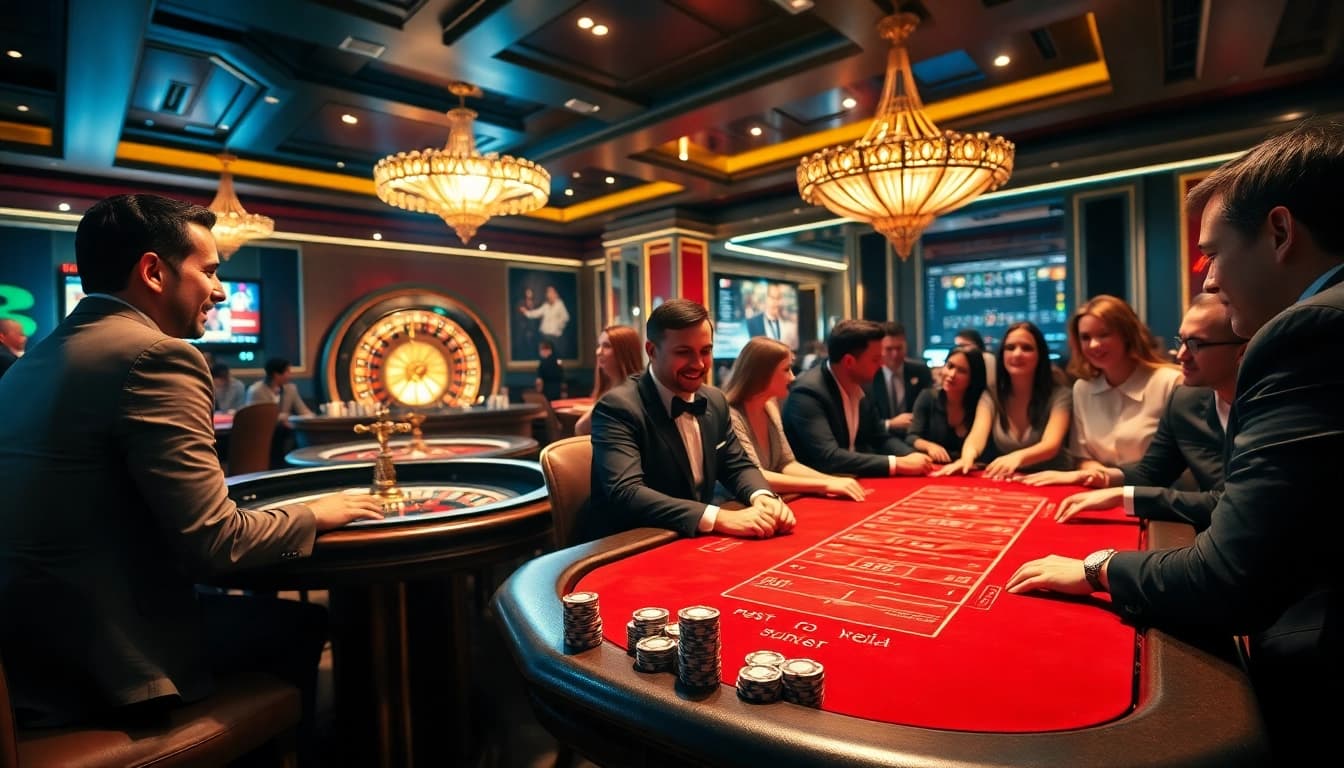 Experience excitement at the poker table with players immersed in strategies on https://ok8386.la/.