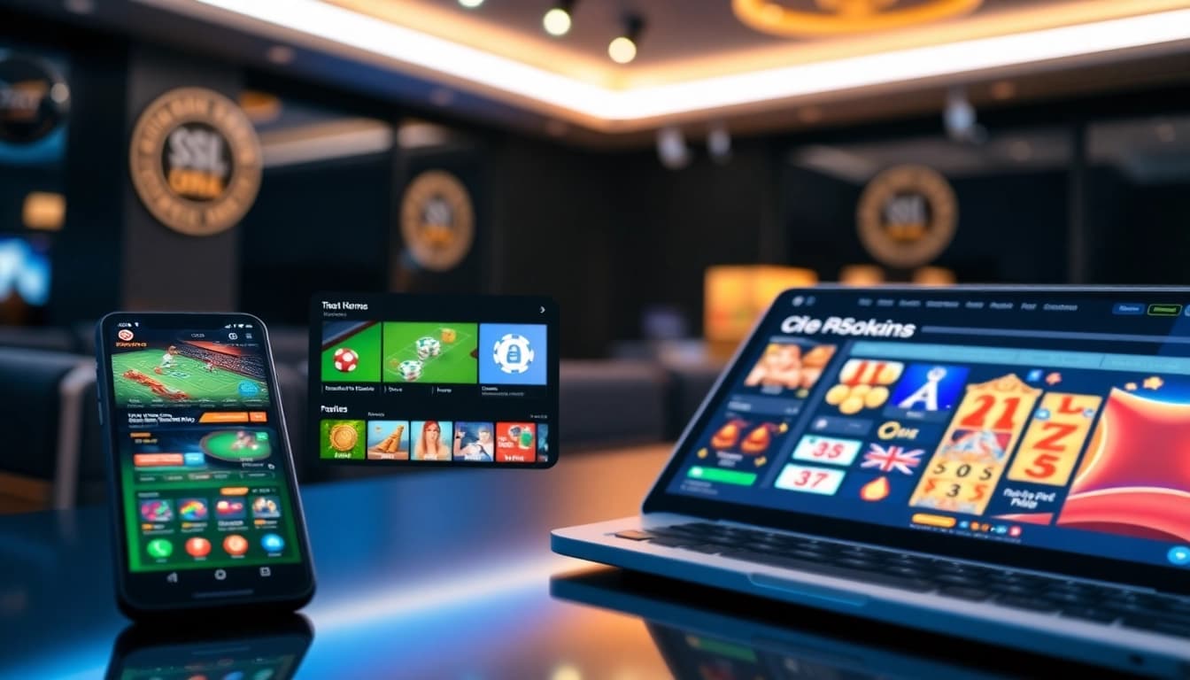 CM88 online gambling platform showcasing innovative gaming on mobile and laptop.