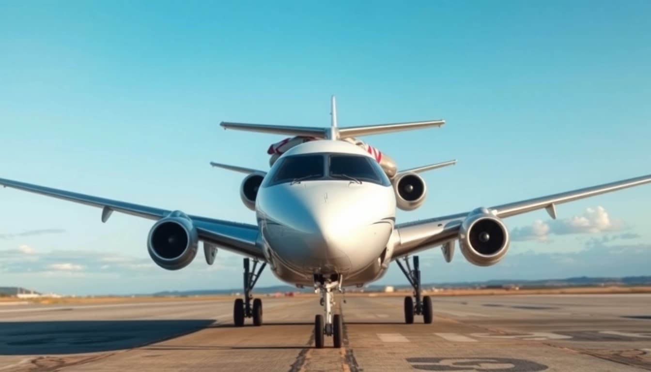 Prevoz pokojnika avionom prikazujući dostojanstven transport.