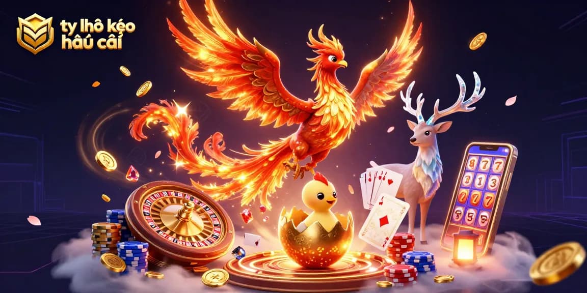 Engage with tỷ lệ kèo nhà cái through thrilling 3D illustration showcasing dynamic casino elements.