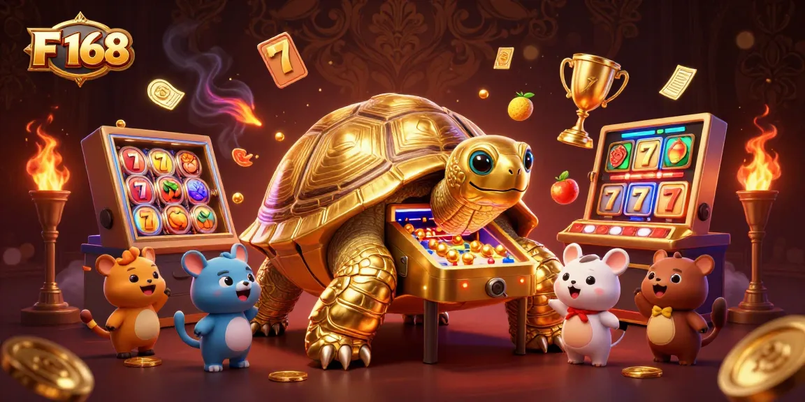 Experience F 168 at the colorful online casino with unique game elements and excitement.
