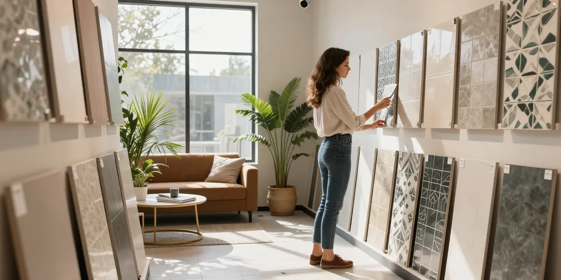 Ontdek prachtige badkamer tegels en moderne ontwerpen in een stijlvolle showroom.