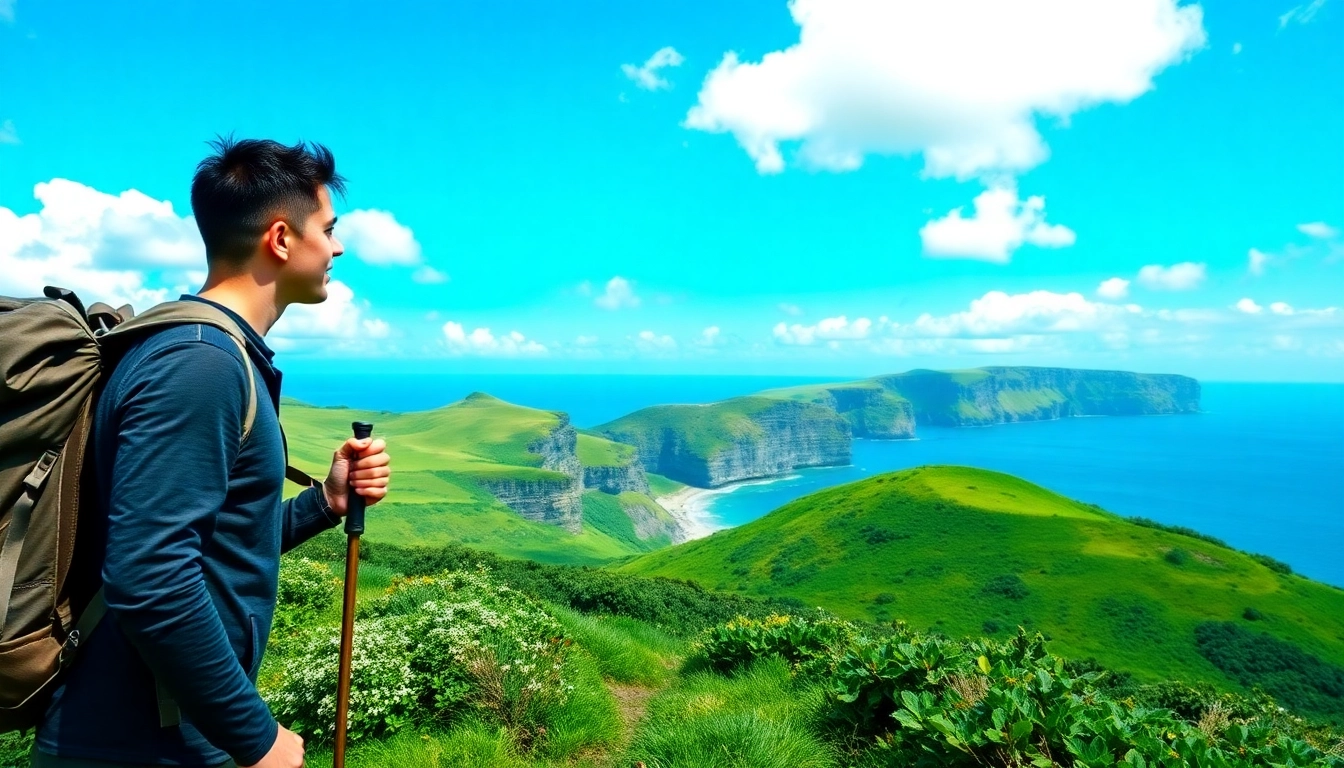 Erleben Sie Irland wandern auf malerischen Wegen mit atemberaubenden Landschaften.