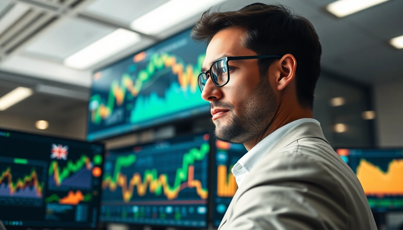 Aktien Research wird von einem Finanzanalysten untersucht, der moderne Datenanalysetools verwendet.