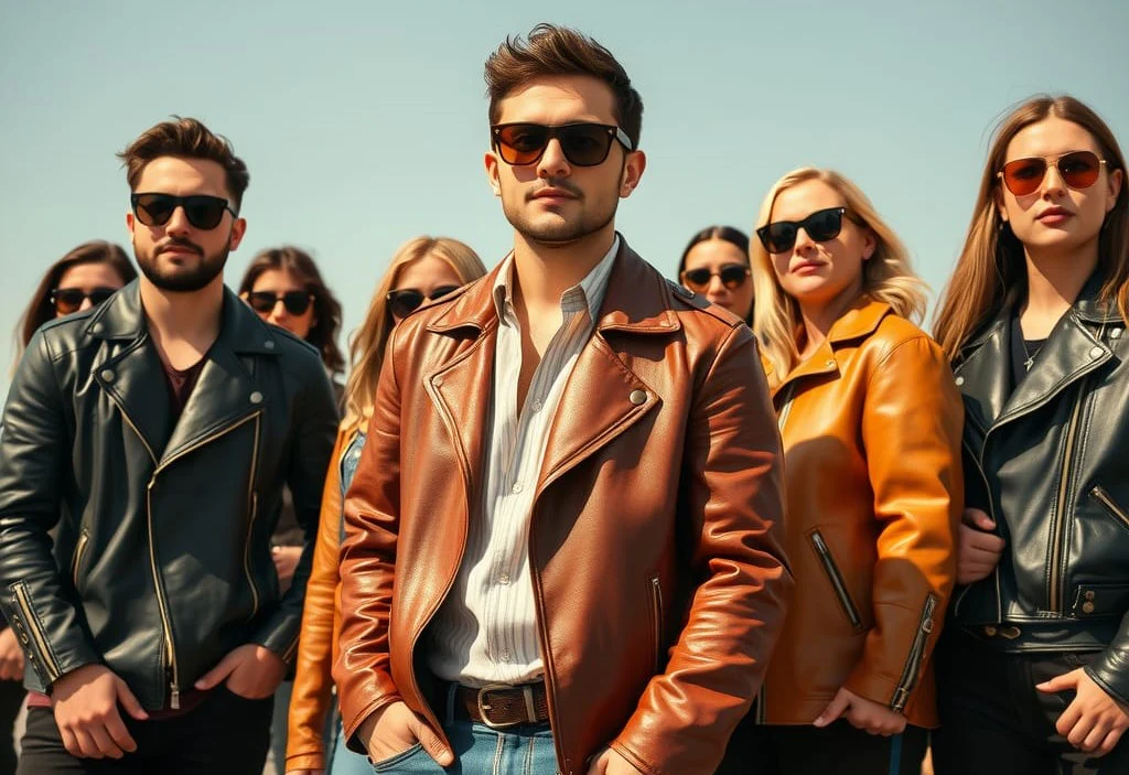 Wie Sie mit Lederjacken Herren und Kaschmir-Basics mühelos Stil ausstrahlen können
