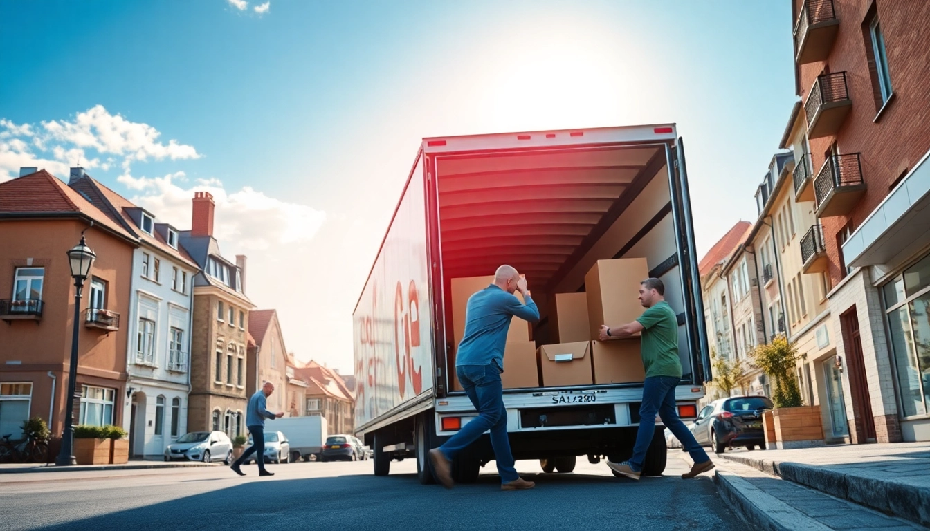 Professionelles Umzugsunternehmen Saarbrücken, das Möbel sicher transportiert.