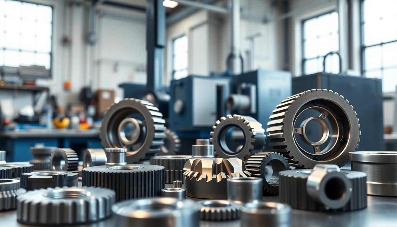 Präzise gefertigte cnc frästeile in einer modernen Werkstatt mit Fokus auf Qualität.