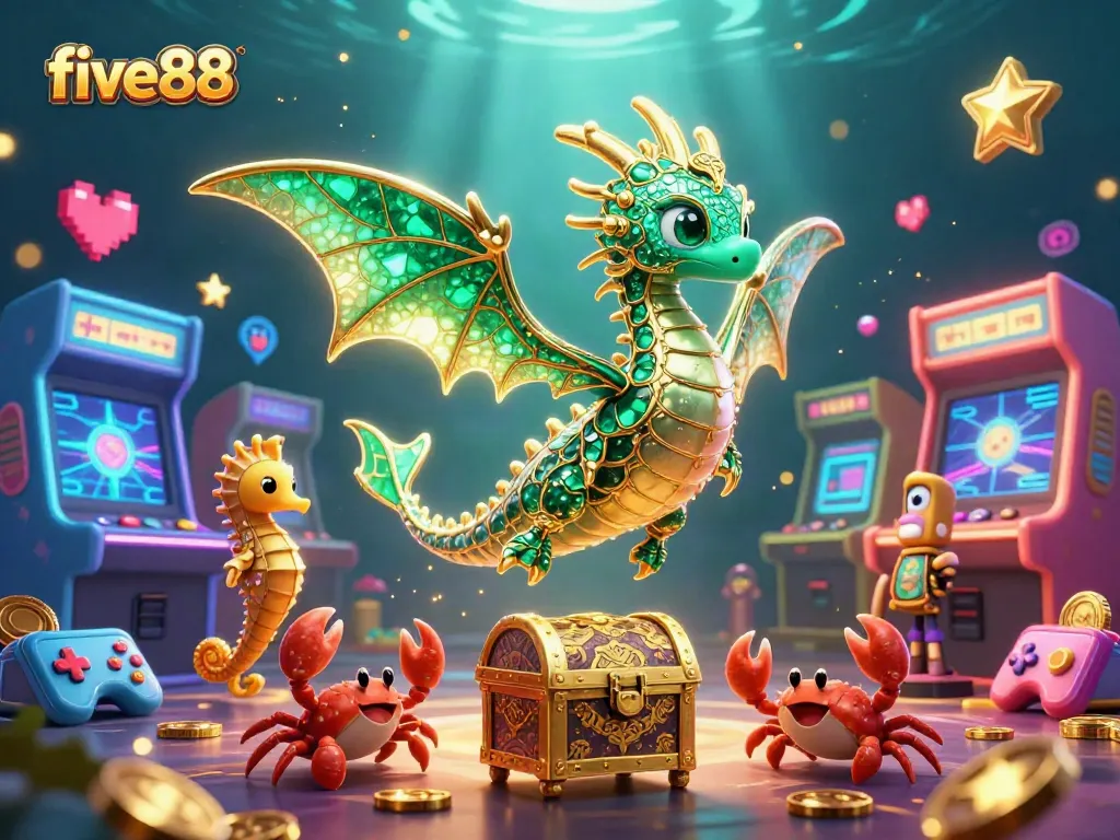 Experience the excitement of five88 casino games with vibrant visuals and dynamic animations.