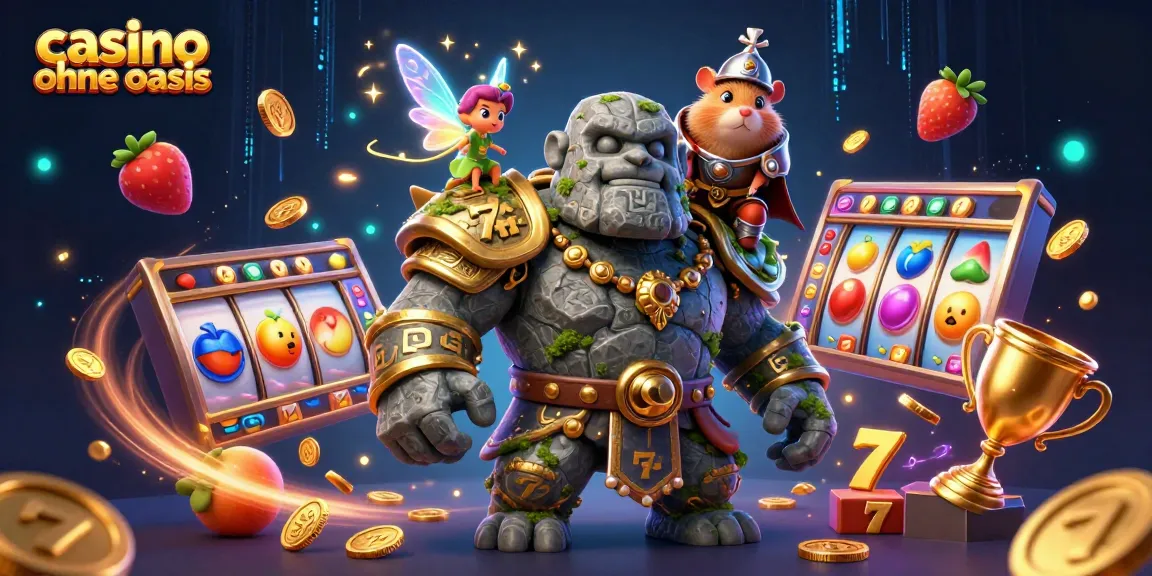 Experience the thrill of casino ohne oasis with engaging slot games surrounded by magical characters and elements.