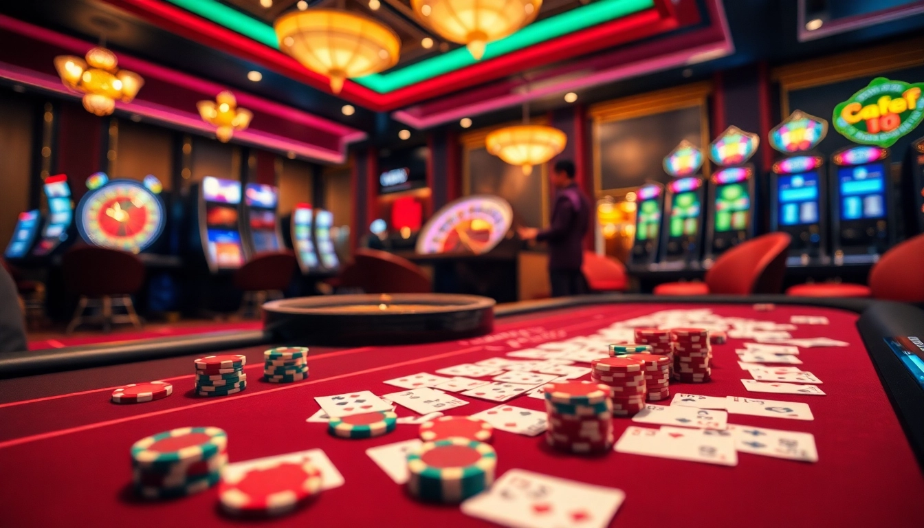 Experience thrilling moments with link 12bet at a luxury casino table filled with excitement.