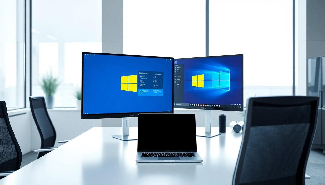 Präsentieren Sie die Microsoft Windows Server 2025 Standard Edition 16 Core Download auf modernen Bürogeräten mit einem professionellen Touch.