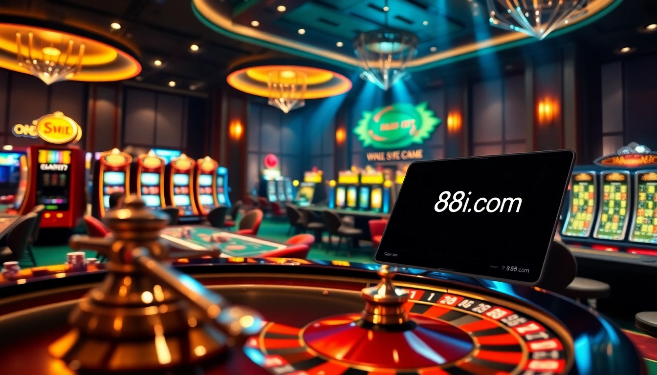 Experience the excitement at 88i com with engaging casino gaming and vibrant atmosphere.