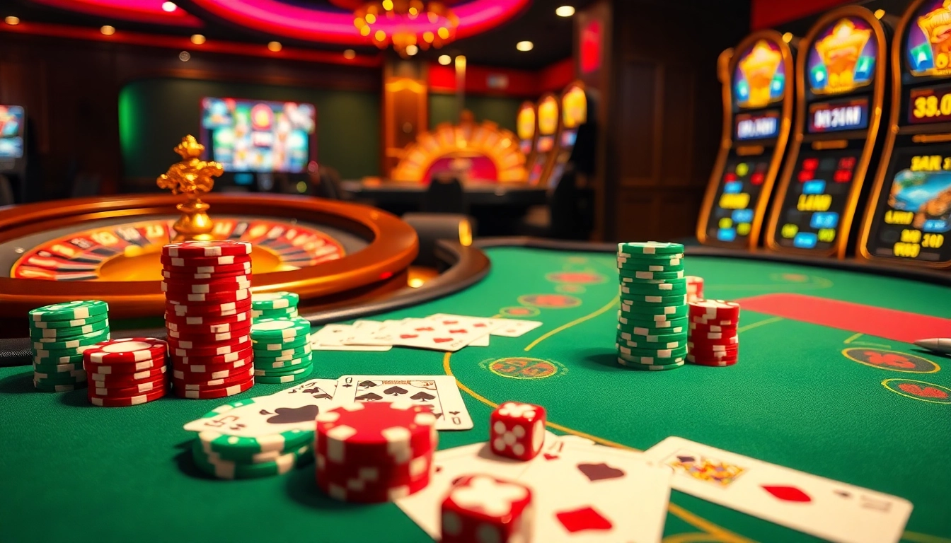 Engage with an exciting casino atmosphere featuring 88i blackjack and roulette.