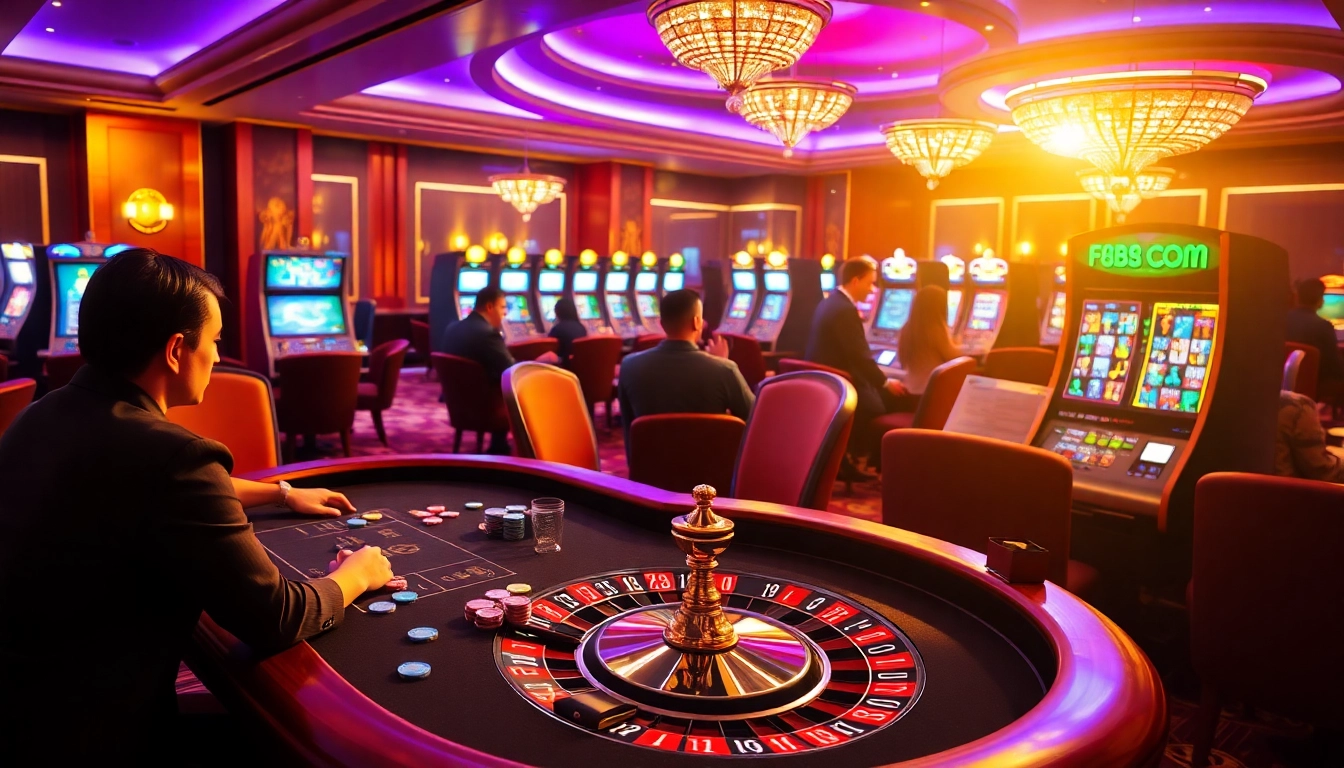 Experience the excitement of gameplay at F8BET.COM with thrilling casino action and vibrant gaming interfaces.